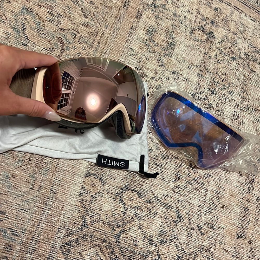 SMITH Adult I/O MAG S Snow Goggles with Bonus Lens
